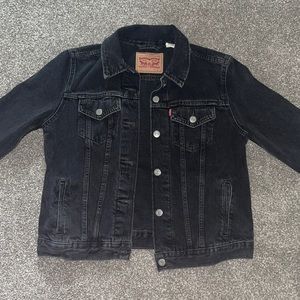 Levi Black Jean Jacket